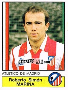 Cromo Marina - Liga Spagnola 1986-1987 n. 30 - Panini
