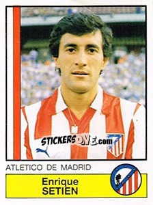 Sticker Setien - Liga Spagnola 1986-1987 - Panini