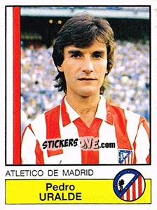 Sticker Uralde - Liga Spagnola 1986-1987 - Panini