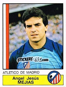 Sticker Mejías - Liga Spagnola 1986-1987 - Panini
