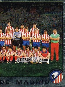 Figurina Equipo - Liga Spagnola 1986-1987 - Panini