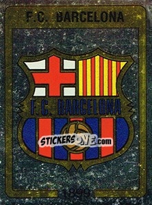 Sticker Escudo - Liga Spagnola 1986-1987 - Panini