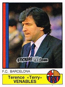 Figurina Venables - Liga Spagnola 1986-1987 - Panini