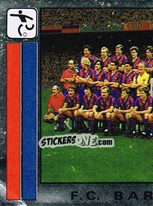 Sticker Equipo - Liga Spagnola 1986-1987 - Panini