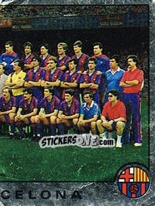 Sticker Equipo - Liga Spagnola 1986-1987 - Panini