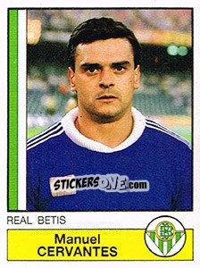 Sticker Cervantes - Liga Spagnola 1986-1987 n. 60 - Panini