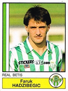 Sticker Hadzibegic - Liga Spagnola 1986-1987 n. 62 - Panini
