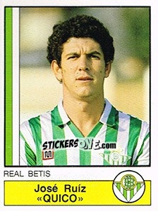 Sticker Quico - Liga Spagnola 1986-1987 n. 65 - Panini