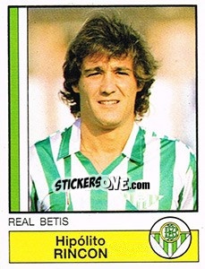 Sticker Rincón - Liga Spagnola 1986-1987 n. 71 - Panini