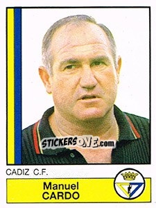Sticker Cardo - Liga Spagnola 1986-1987 n. 78 - Panini