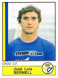 Sticker Bermell - Liga Spagnola 1986-1987 n. 79 - Panini