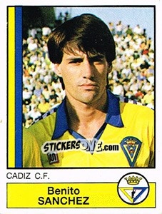 Sticker Sanchez - Liga Spagnola 1986-1987 n. 83 - Panini