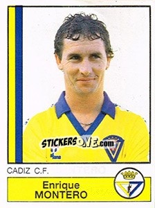 Sticker Montero - Liga Spagnola 1986-1987 n. 88 - Panini