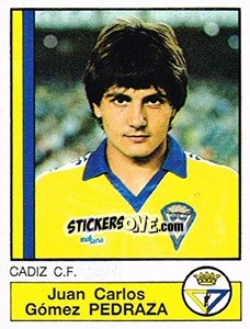 Cromo Pedraza - Liga Spagnola 1986-1987 - Panini