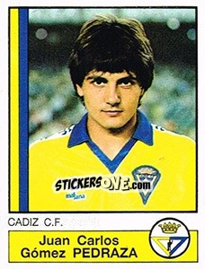 Figurina Pedraza - Liga Spagnola 1986-1987 - Panini