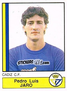 Cromo Jaro - Liga Spagnola 1986-1987 - Panini