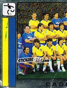 Figurina Equipo - Liga Spagnola 1986-1987 - Panini