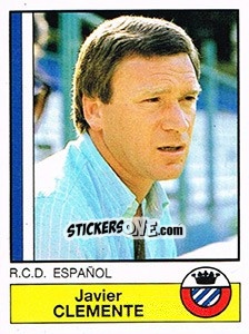 Sticker Clemente - Liga Spagnola 1986-1987 - Panini