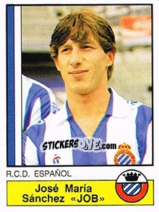 Sticker Job - Liga Spagnola 1986-1987 - Panini