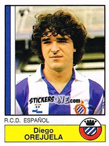 Sticker Orejuela - Liga Spagnola 1986-1987 - Panini
