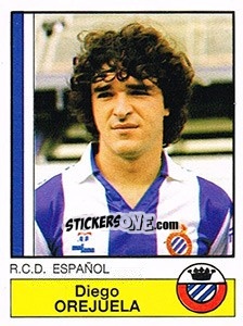 Sticker Orejuela - Liga Spagnola 1986-1987 n. 106 - Panini