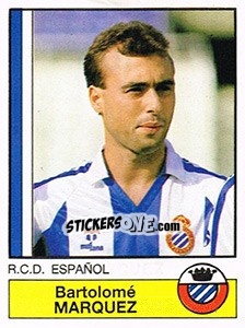 Sticker Marquez - Liga Spagnola 1986-1987 - Panini