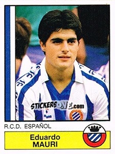 Figurina Mauri - Liga Spagnola 1986-1987 - Panini