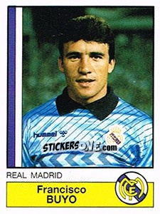 Sticker Buyo - Liga Spagnola 1986-1987 n. 117 - Panini