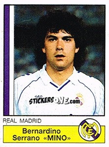 Sticker Mino - Liga Spagnola 1986-1987 n. 120 - Panini