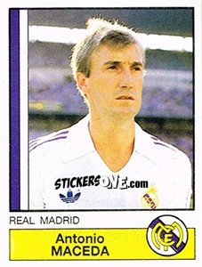 Cromo Maceda - Liga Spagnola 1986-1987 n. 121 - Panini