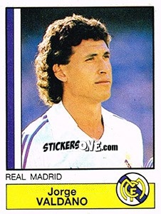 Sticker Valdano - Liga Spagnola 1986-1987 n. 127 - Panini