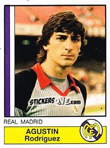 Figurina Agustín - Liga Spagnola 1986-1987 - Panini