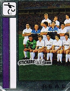 Sticker Equipo - Liga Spagnola 1986-1987 - Panini