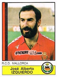 Sticker Izquierdo - Liga Spagnola 1986-1987 - Panini