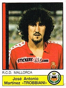 Sticker Trobbiani - Liga Spagnola 1986-1987 n. 146 - Panini