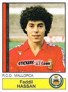 Sticker Hassan - Liga Spagnola 1986-1987 n. 147 - Panini