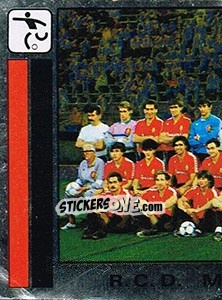 Cromo Equipo - Liga Spagnola 1986-1987 - Panini