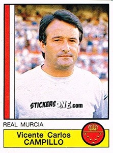 Sticker Campillo - Liga Spagnola 1986-1987 n. 154 - Panini
