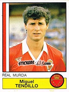 Sticker Tendillo - Liga Spagnola 1986-1987 - Panini