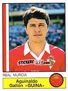 Figurina Guina - Liga Spagnola 1986-1987 - Panini