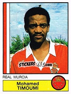 Sticker Timoumi - Liga Spagnola 1986-1987 n. 166 - Panini