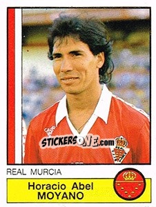 Sticker Moyano - Liga Spagnola 1986-1987 n. 167 - Panini