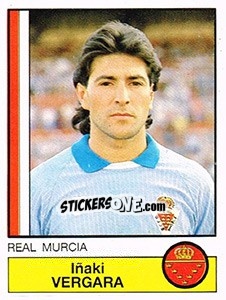 Sticker Bergara - Liga Spagnola 1986-1987 - Panini