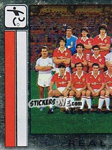 Figurina Equipo - Liga Spagnola 1986-1987 - Panini