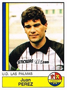 Sticker Pérez - Liga Spagnola 1986-1987 n. 174 - Panini