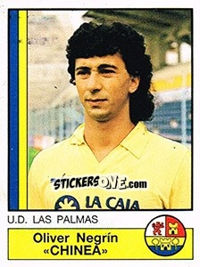 Cromo Chinea - Liga Spagnola 1986-1987 - Panini