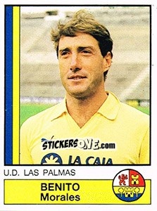 Figurina Benito - Liga Spagnola 1986-1987 - Panini