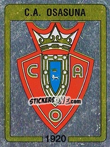 Cromo Escudo - Liga Spagnola 1986-1987 - Panini