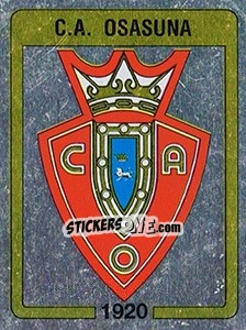 Figurina Escudo - Liga Spagnola 1986-1987 - Panini