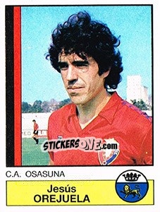 Cromo Orejuela - Liga Spagnola 1986-1987 - Panini